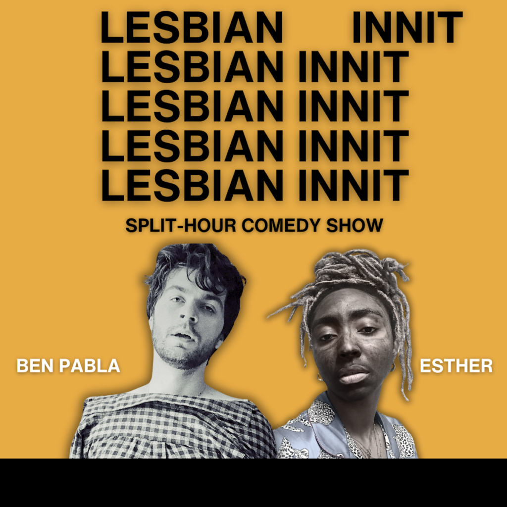 Ben Pabla and Esther Lesbian Innit poster