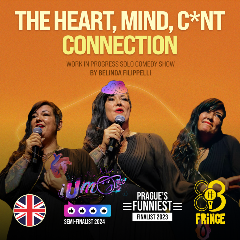 Belinda Filippelli: 'The Heart, Mind, C*nt Connection' Barcelona Fringe poster