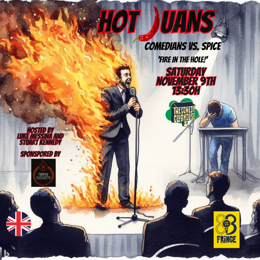 Hot Juans Barcelona Fringe poster